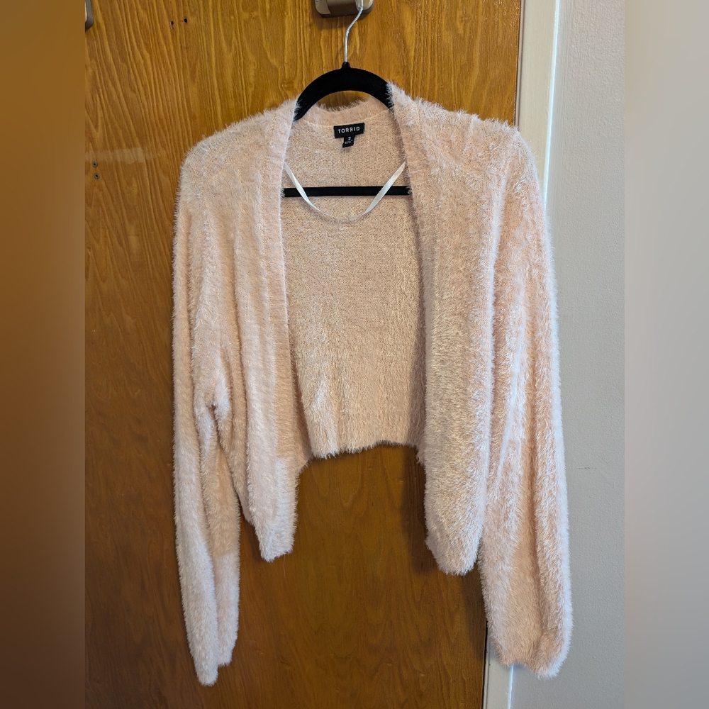 Torrid Pink Sweater, Size 2